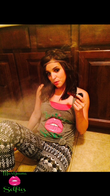 Callie Boland Selfie No. 1337 - VOTE for this Marijuana Selfie!