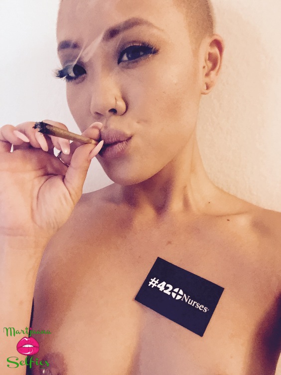 Sharon Yum Selfie No. 2076 - VOTE for this Marijuana Selfie!