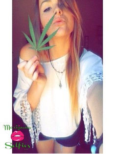 Marijuana Selfie