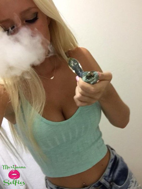 Barbie Dahl Selfie No. 8102 - VOTE for this Marijuana Selfie!